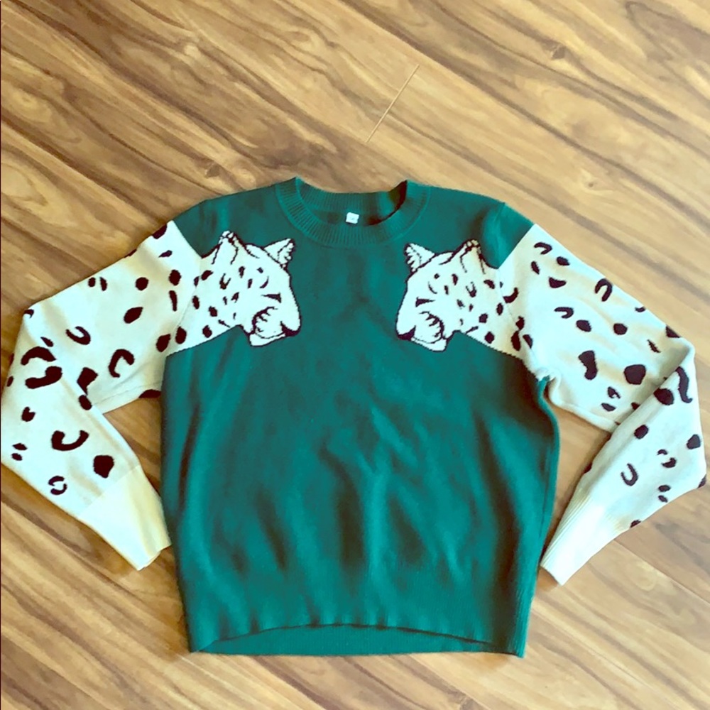 Snow Leopard Sweater